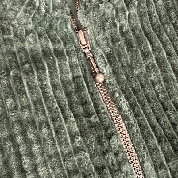 Woolrich Vintage Forest Green Klinsdale Corduroy Vest SZ XL - Picture 6 of 8